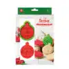 Koekjesuitsteker set met impressie xstmas ball bij cake, bake & love 3