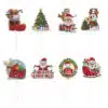 Cupcake prikkers kerst pk/24 bij cake, bake & love 1