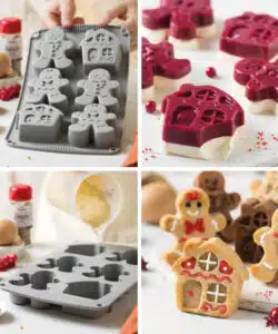 Alternative view of Decora Siliconen mal Gingerbread Man