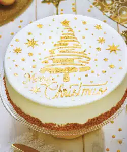 Alternative view of Decora Stencil Merry Christmas Tree & Stars Ø 25 Cm