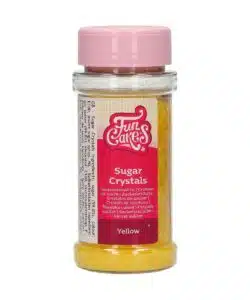 FunCakes Suikerkristallen Geel 80 g