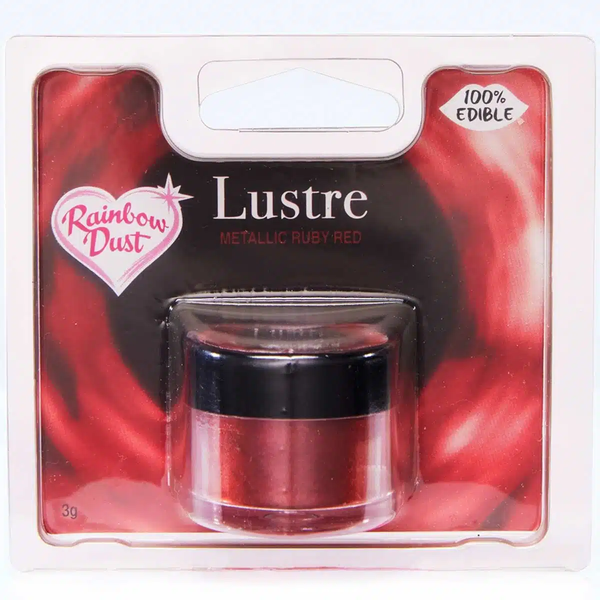Rd edible lustre - ruby red bij cake, bake & love 5 Rd edible lustre - ruby red