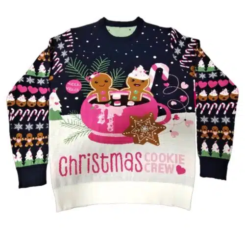Christmas cookie crew sweater