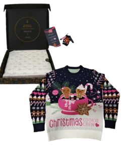 Christmas cookie crew sweater bij cake, bake & love 13