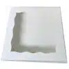 Koekjes doos met venster 25 x 25 x 5 cm bij cake, bake & love 1