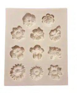Siliconen mal Bloemen 11 verschillende soorten