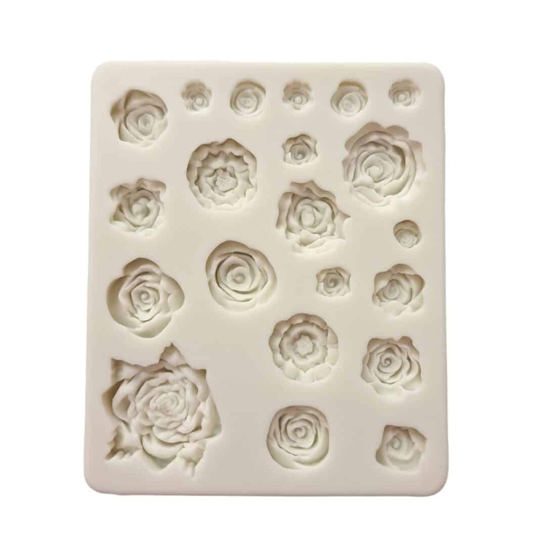 Siliconen Mal Bloemen (13) | Siliconen Mallen / Molds | Bake & Party