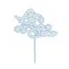 Caketopper let it snow bij cake, bake & love 1
