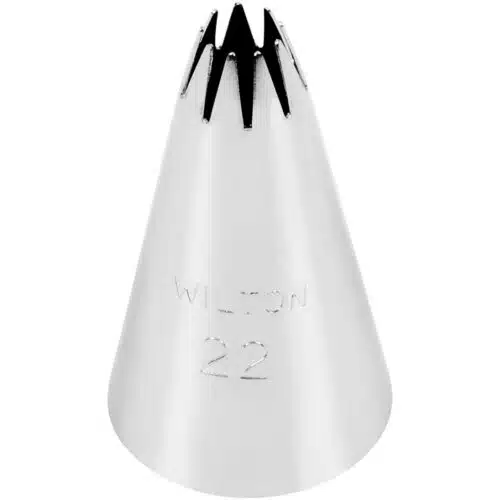 Wilton decorating tip #022 open star carded - afbeelding 3