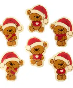 Chocolade Kerstbeertjes 10 stuks