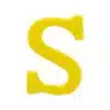 Chocolade letter s geel 5 cm 4 stuks bij cake, bake & love 1