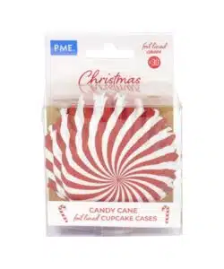 Alternative view of PME Baking Cups Candy Cane pk/30