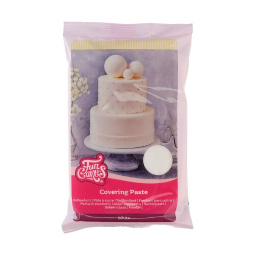 Funcakes covering paste 500g wit bij cake, bake & love 3