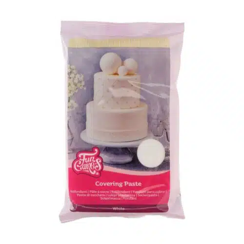 Funcakes covering paste 500g wit