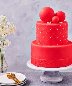 Funcakes covering paste 500g rood bij cake, bake & love 7