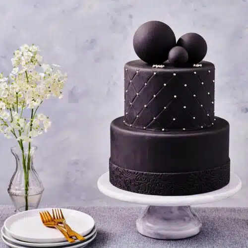 Funcakes covering paste 500g zwart - afbeelding 2