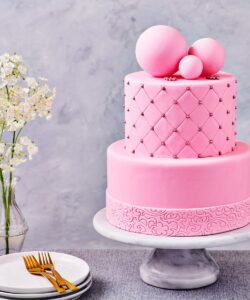 Funcakes covering paste 500g baby roze bij cake, bake & love 7