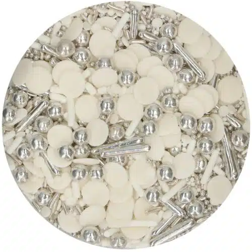 Funcakes sprinkle medley silver chic 65 g - afbeelding 2