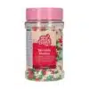 Funcakes sprinkle medley christmas 180 g bij cake, bake & love 2 Funcakes sprinkle medley christmas 180 g bij cake, bake & love 1