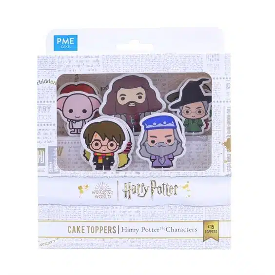 Pme cupcake and treat toppers - harry potter good characters bij cake, bake & love 5 Pme cupcake and treat toppers - harry potter good characters