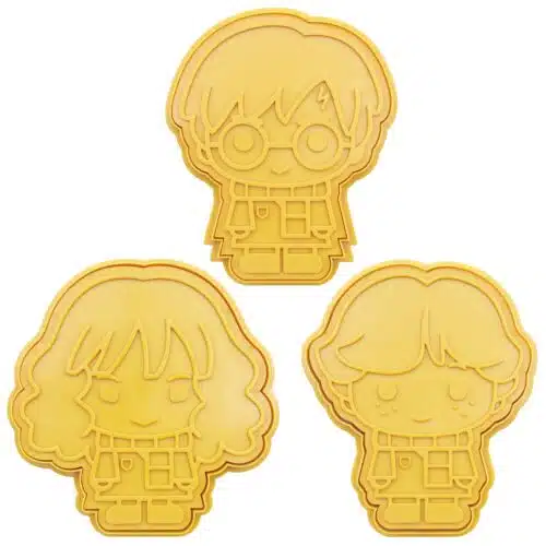 Pme cookie cutter & embosser - harry potter characters - afbeelding 2