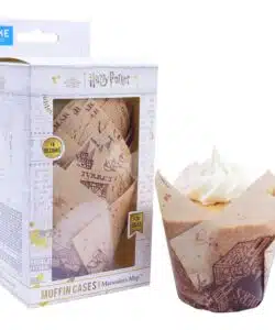 Alternative view of PME Tulip Shaped Muffin Cases - Harry Potter Marauders Map