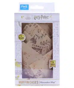 PME Tulip Shaped Muffin Cases - Harry Potter Marauders Map