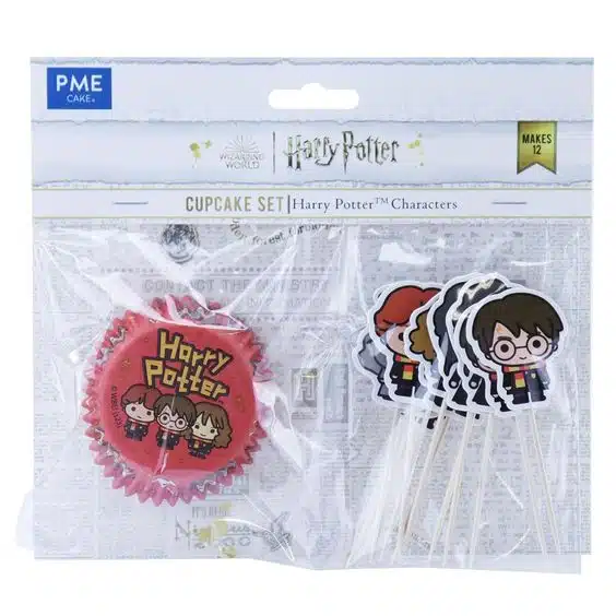 Pme cupcake set - harry potter characters bij cake, bake & love 5 Pme cupcake set - harry potter characters