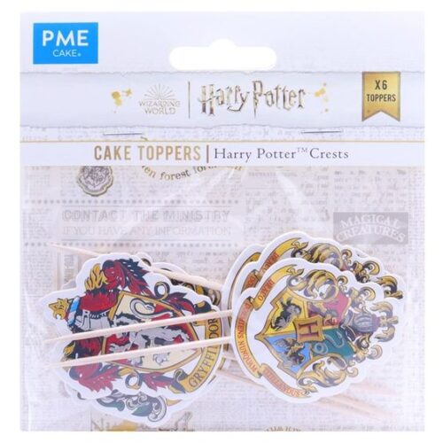 Pme cupcake and treat toppers - harry potter crests bij cake, bake & love 5