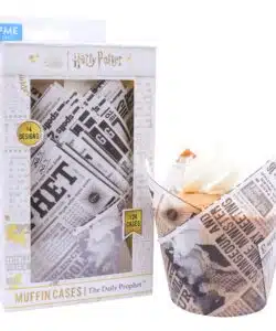 Alternative view of PME Tulip Shaped Muffin Cases - Harry Potter The Daily Prophet