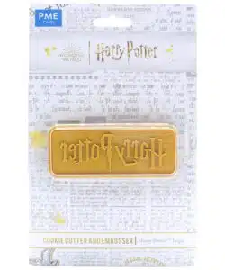 PME Cookie Cutter & Embosser - Harry Potter Logo