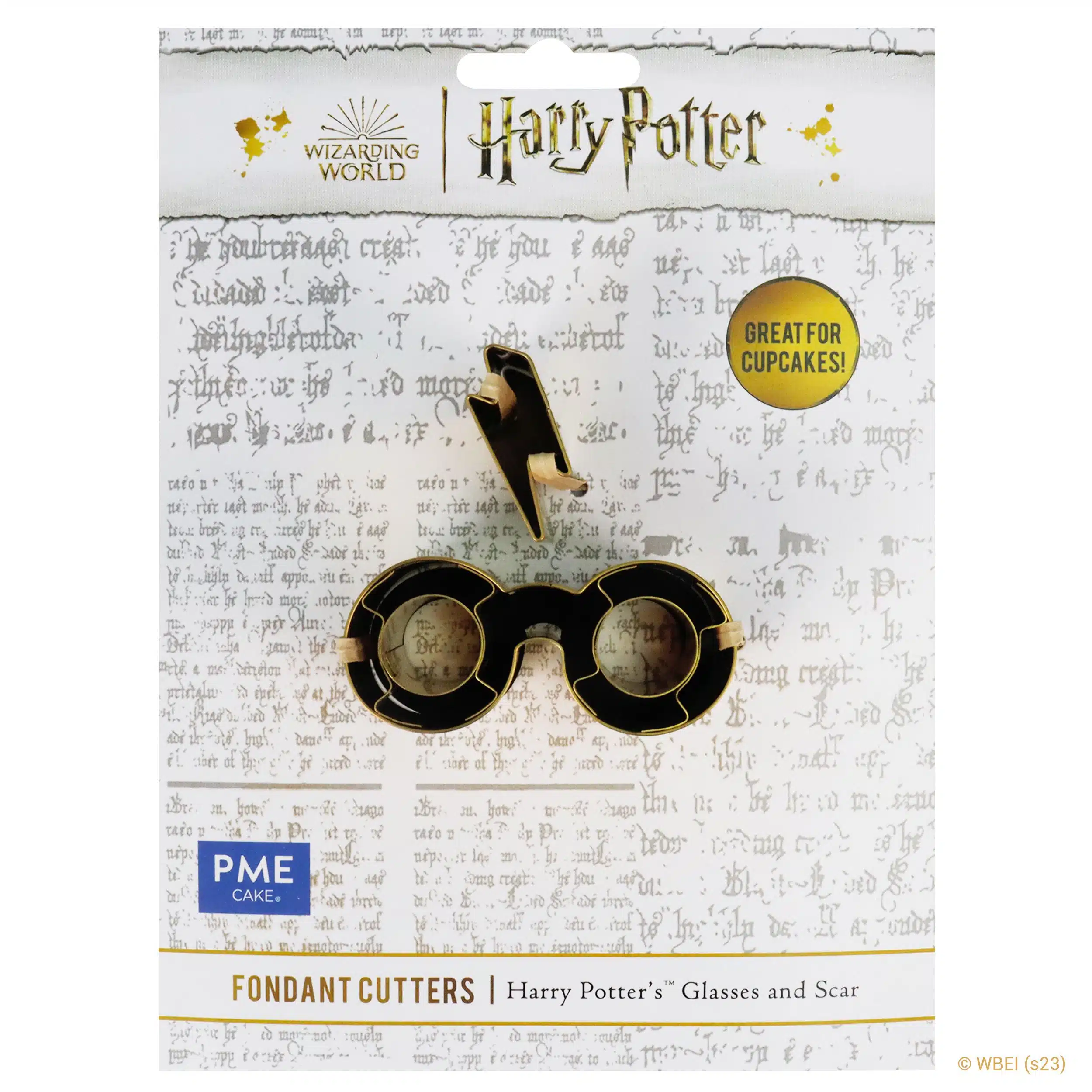 Pme fondant cutter - harry potter's glasses and scar - cupcake formaat bij cake, bake & love 5 Pme fondant cutter  - harry potter's glasses and scar - cupcake formaat