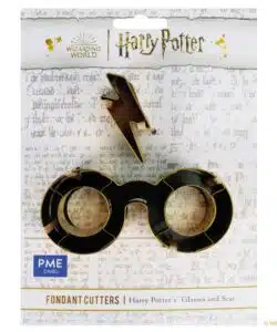 PME Fondant Cutter - Harry Potter's Glasses and Scar - Taart formaat