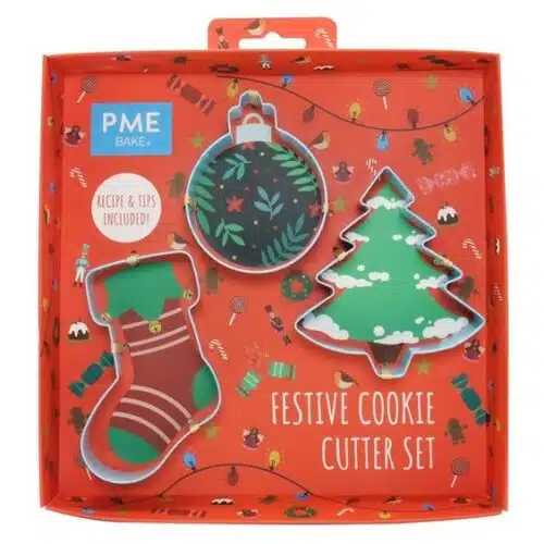 Pme cookie cutters festive christmas set 3