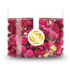 Rosie rose deco - rozenknopjes pure pink 20 gram bij cake, bake & love 3