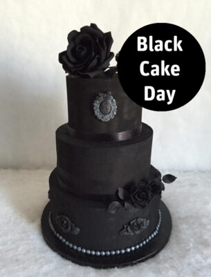 Black cake day bij cake, bake & love 1