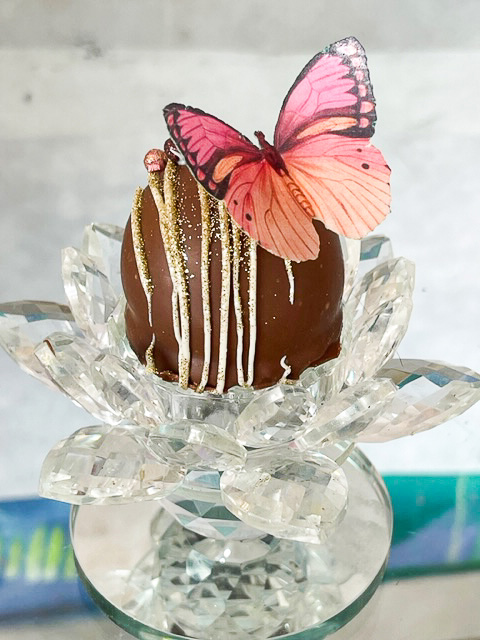 Crystal candy edible butterflies - be beautiful bij cake, bake & love 5