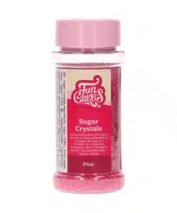 FunCakes Suikerkristallen Roze 80 g
