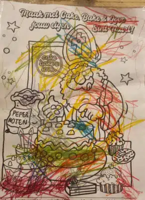 Marit 2 jaar Tekeningsint bij cake, bake & love 10