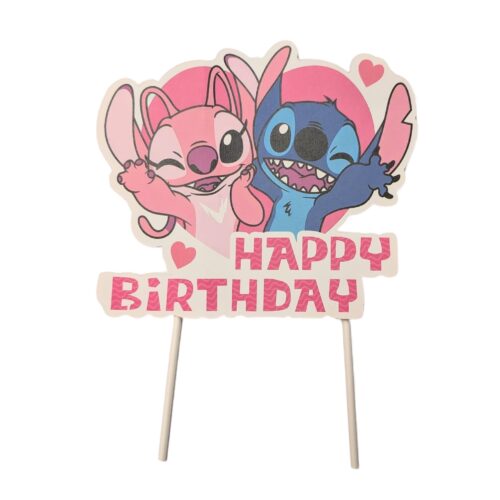 Caketopper stitch happy birthday bij cake, bake & love 5