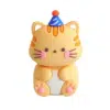 Caketopper plastic poppetje poes bij cake, bake & love 1