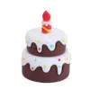 Caketopper plastic taartje bruin bij cake, bake & love 3