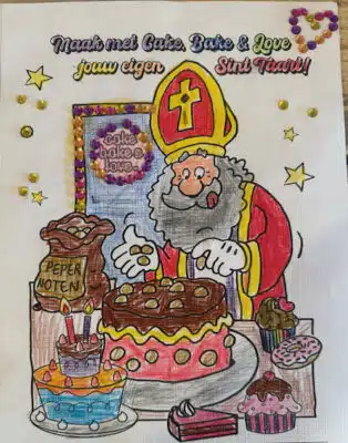 Vienna 8 jaar Tekeningsint bij cake, bake & love 34