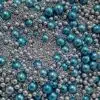 Sprinkley sprinkles - blauwe parels mix 80 gram bij cake, bake & love 1