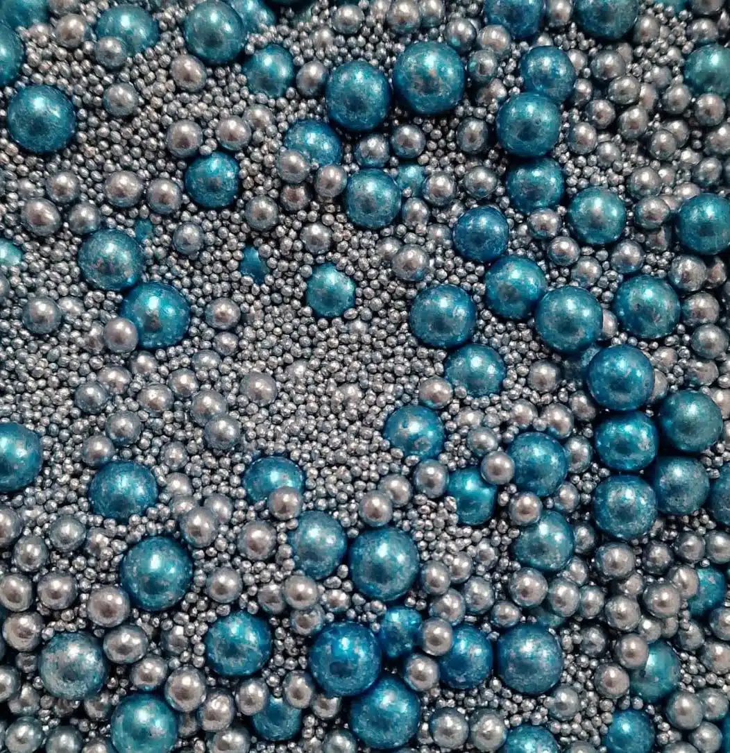 Sprinkley sprinkles - blauwe parels mix 80 gram bij cake, bake & love 5 Sprinkley sprinkles - blauwe parels mix 80 gram