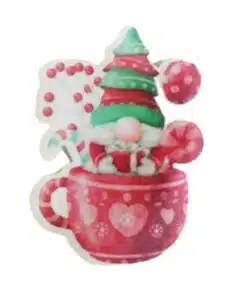 Crystal Candy Edible Decorations - Gnome in a Cup