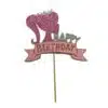 Caketopper barbie happy birthday bij cake, bake & love 3