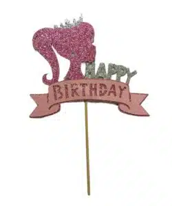 Caketopper Barbie Happy Birthday