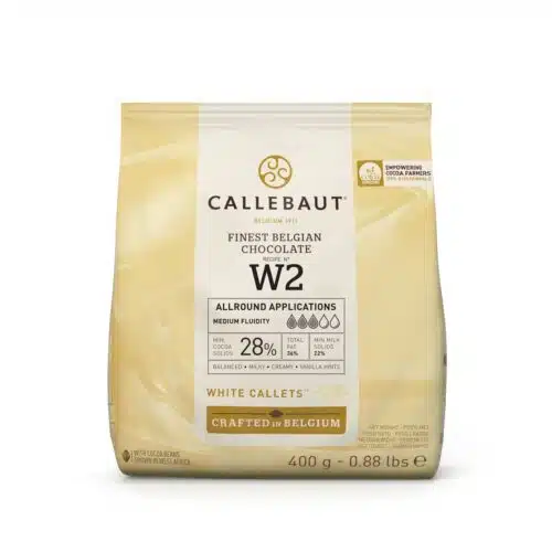 Callebaut chocolade callets -wit- 400g