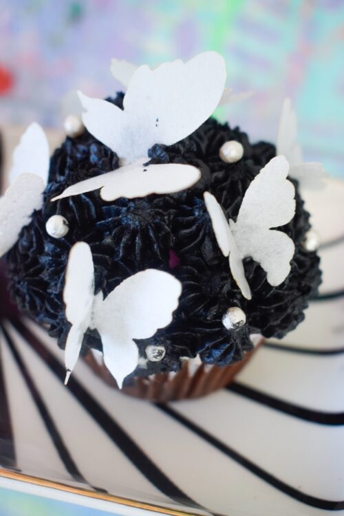 Crystal candy edible butterflies - ivory bij cake, bake & love 7